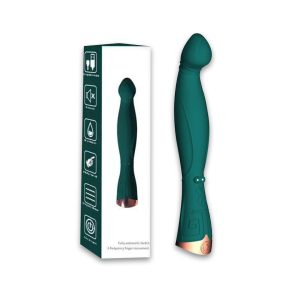 Vibrador consolador con movimiento gama alta