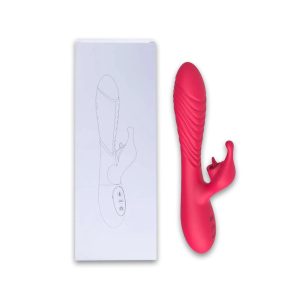 Vibrador o masajeador de punto G con estimulación de clítoris